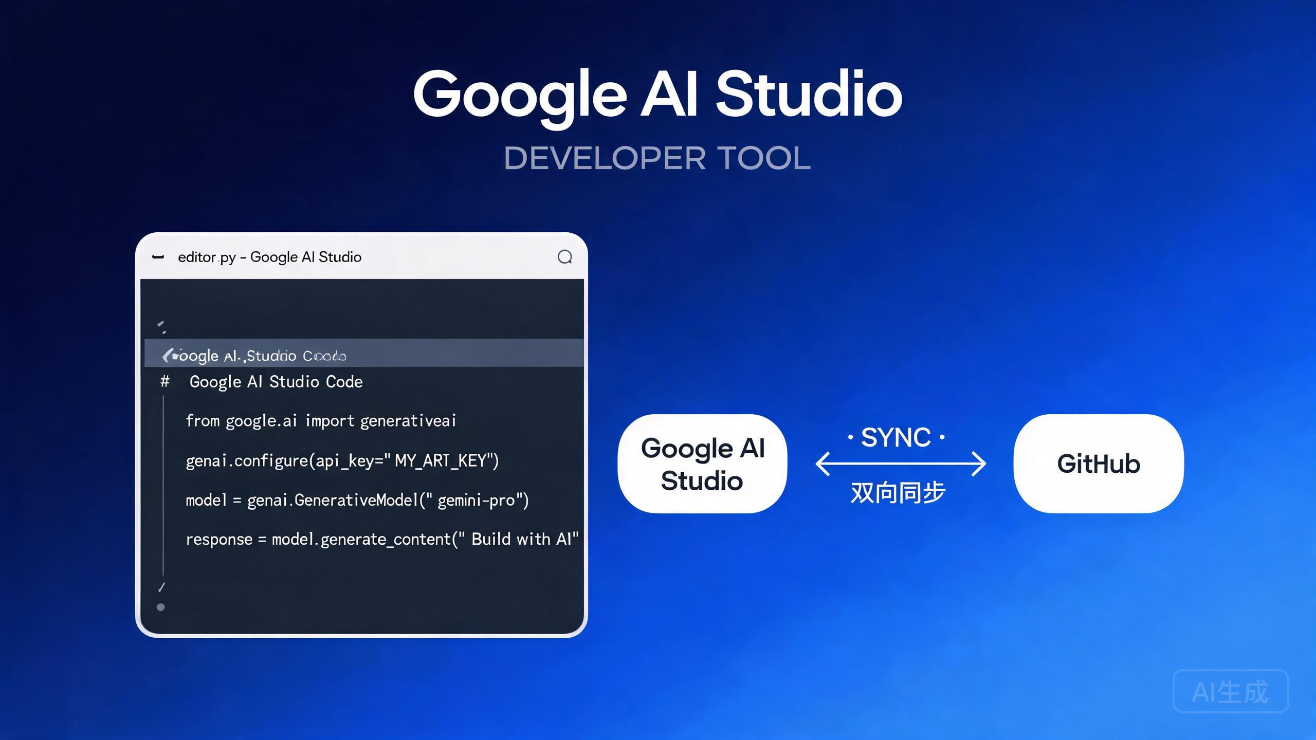 Google AI Studio GitHub同步 Google AI Studio GitHub同步