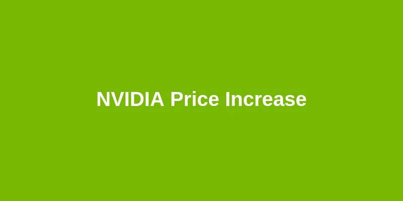 NVIDIA AI服务器涨价配图 NVIDIA AI服务器涨价配图