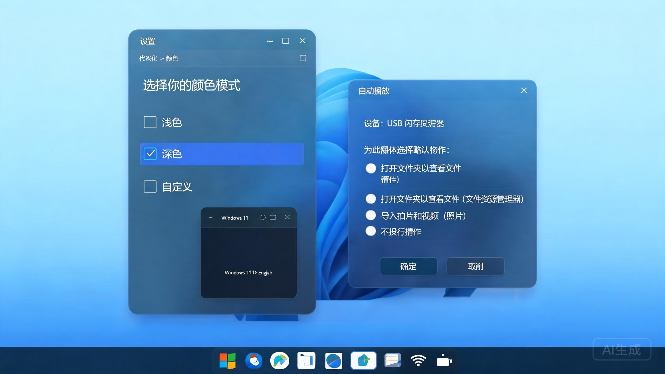 Windows 11 系统界面 Windows 11 系统界面