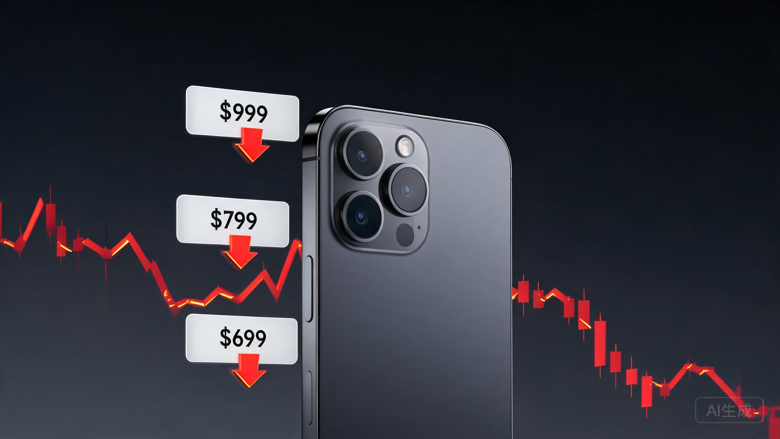 iPhone 18 Pro 市场价格波动概念图 iPhone 18 Pro 市场价格波动概念图