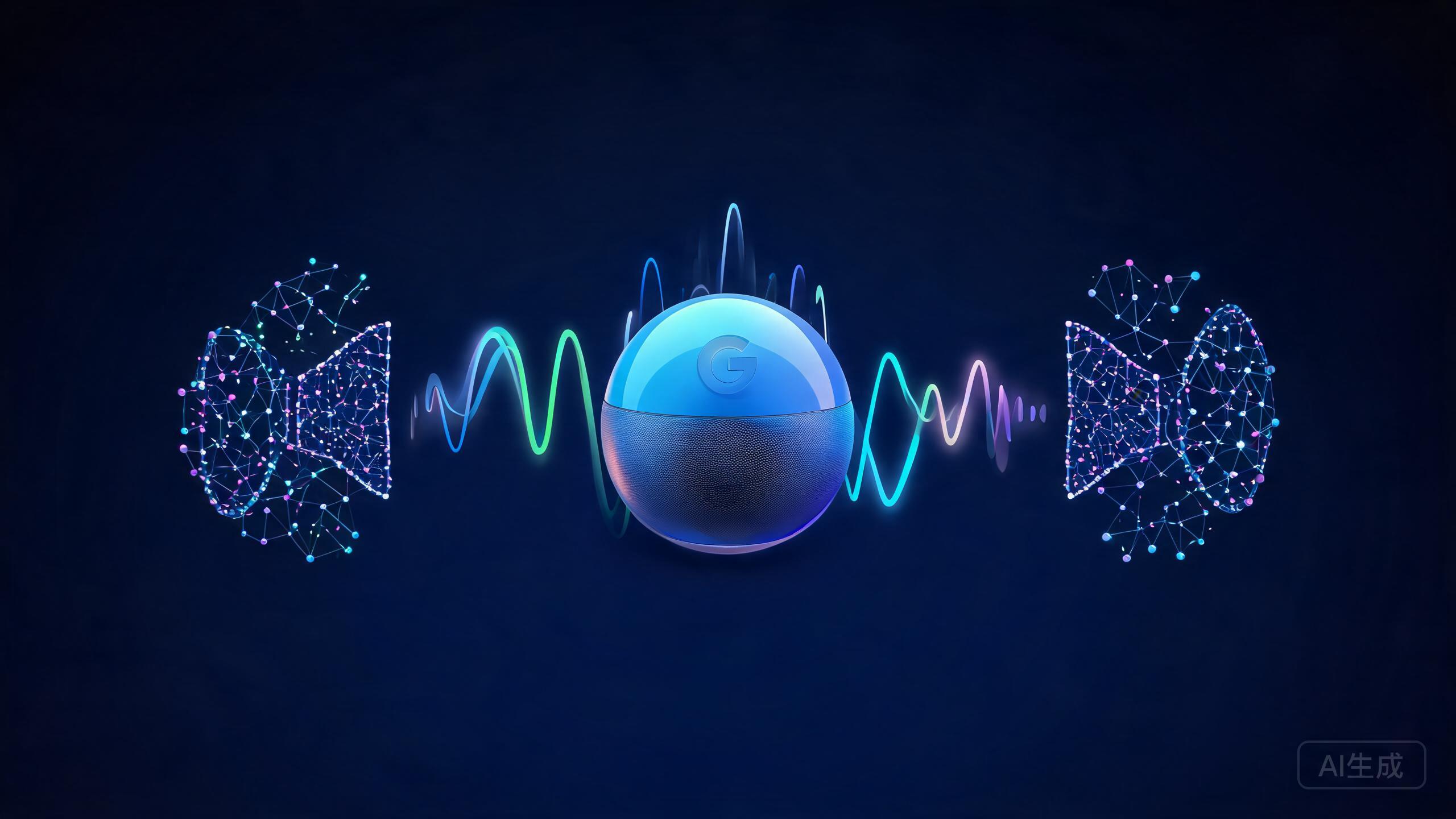 Gemini 3.8 TTS 语音生成概念图 Gemini 3.8 TTS 语音生成概念图