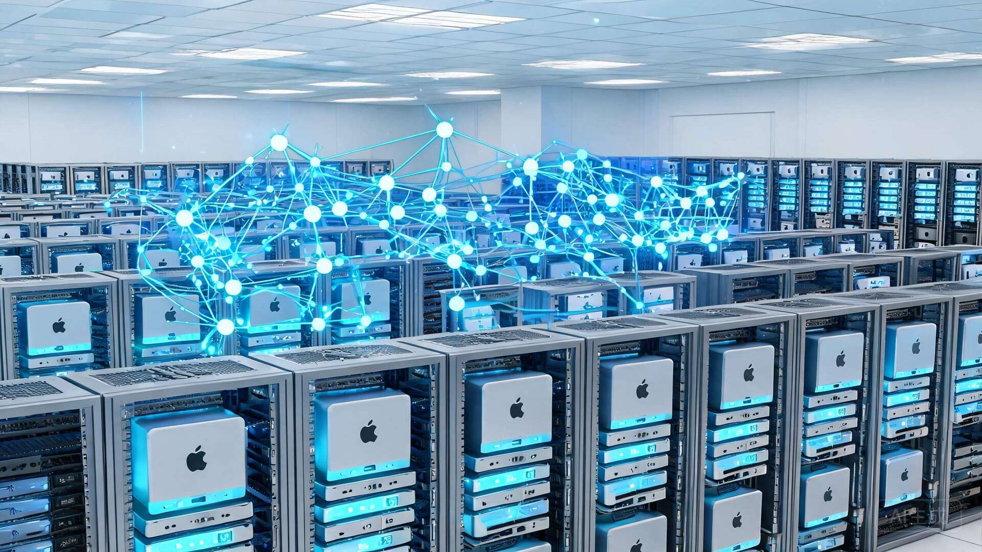 OpenAI数据中心中的Mac设备 OpenAI数据中心中的Mac设备