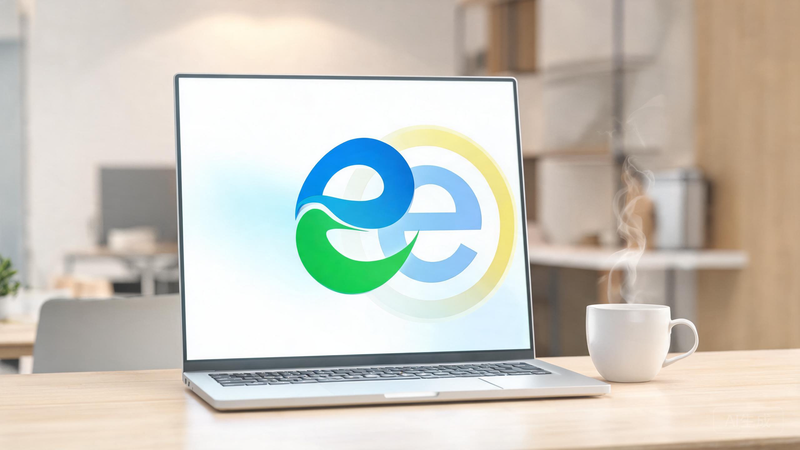Edge浏览器与IE模式过渡概念图