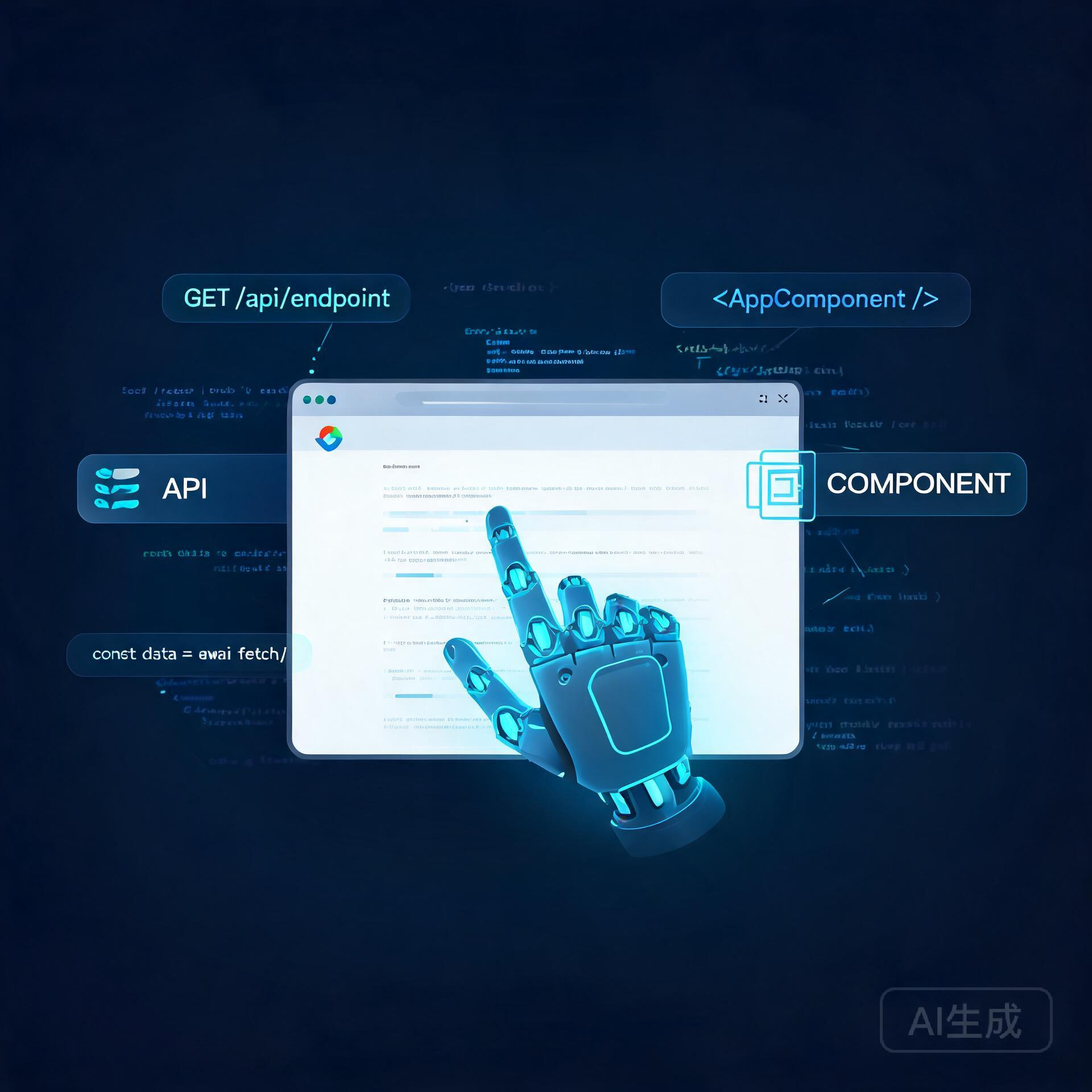 Edge 面向 AI 浏览智能体的开发示意图