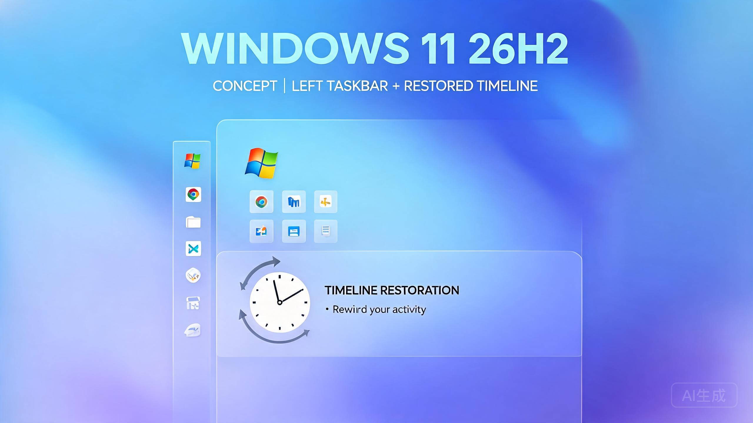 Windows 11 26H2新界面 Windows 11 26H2新界面