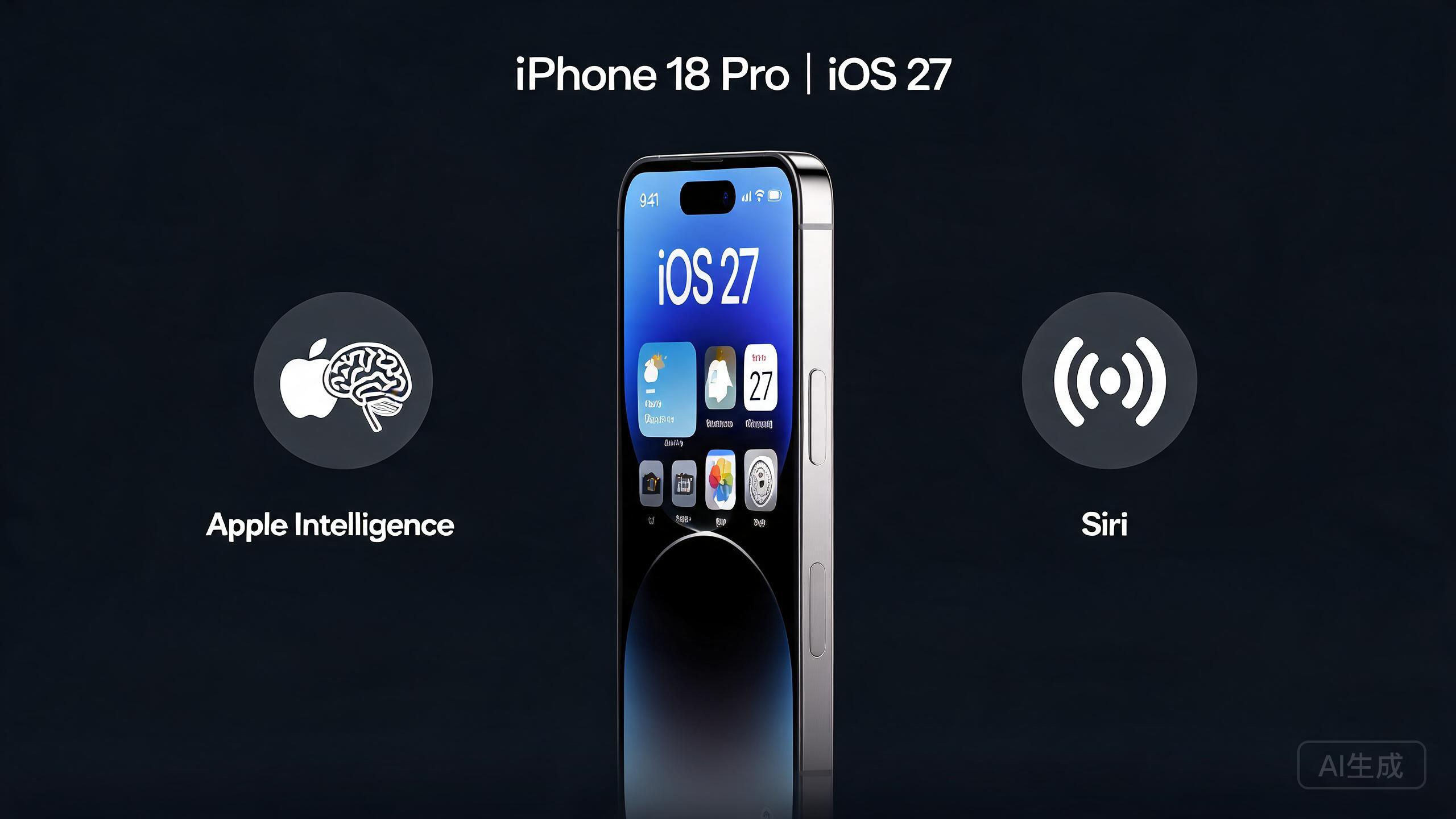 iPhone 18 Pro 与 iOS 27 iPhone 18 Pro 与 iOS 27