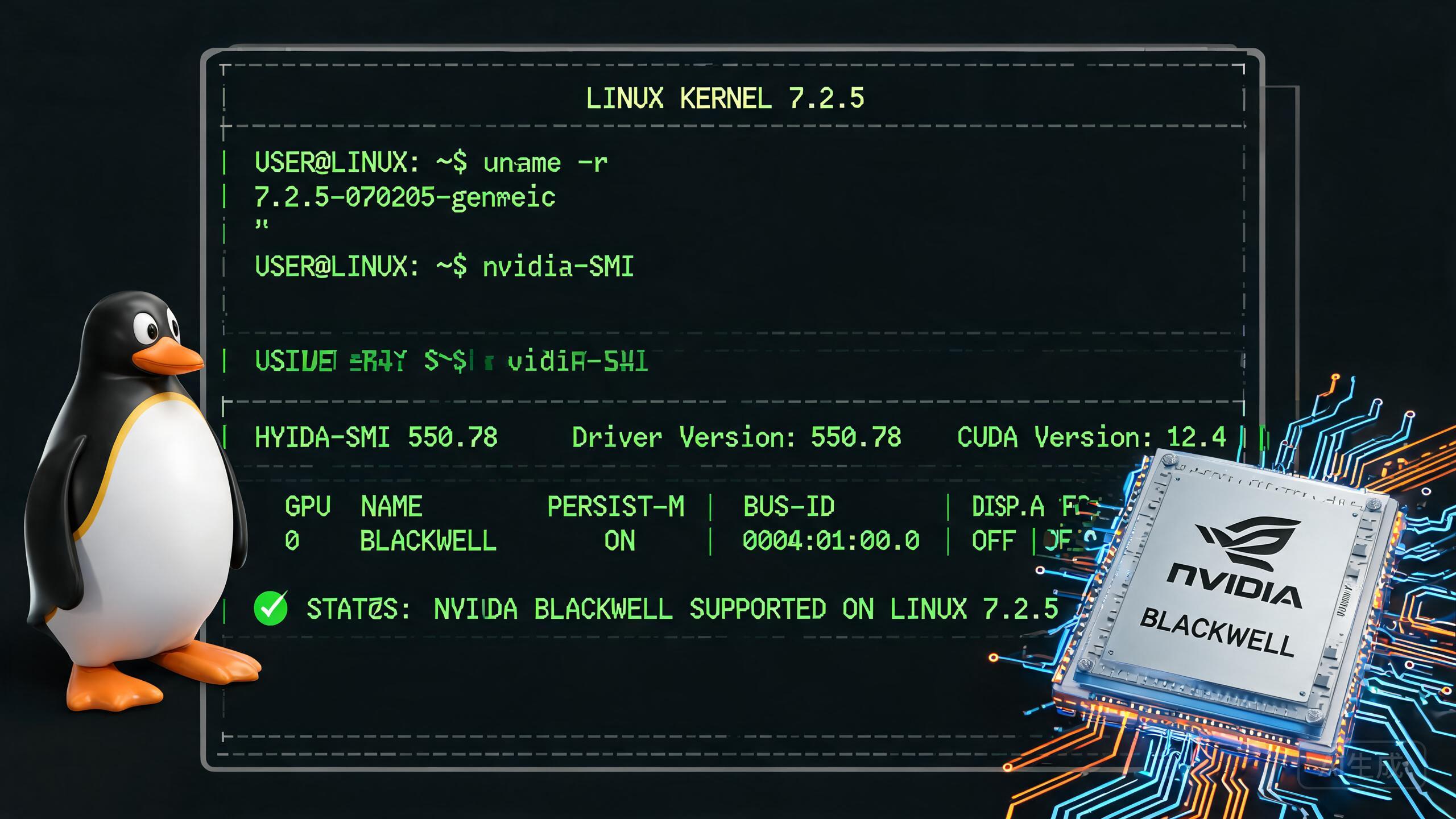 Linux内核与NVIDIA Blackwell GPU
