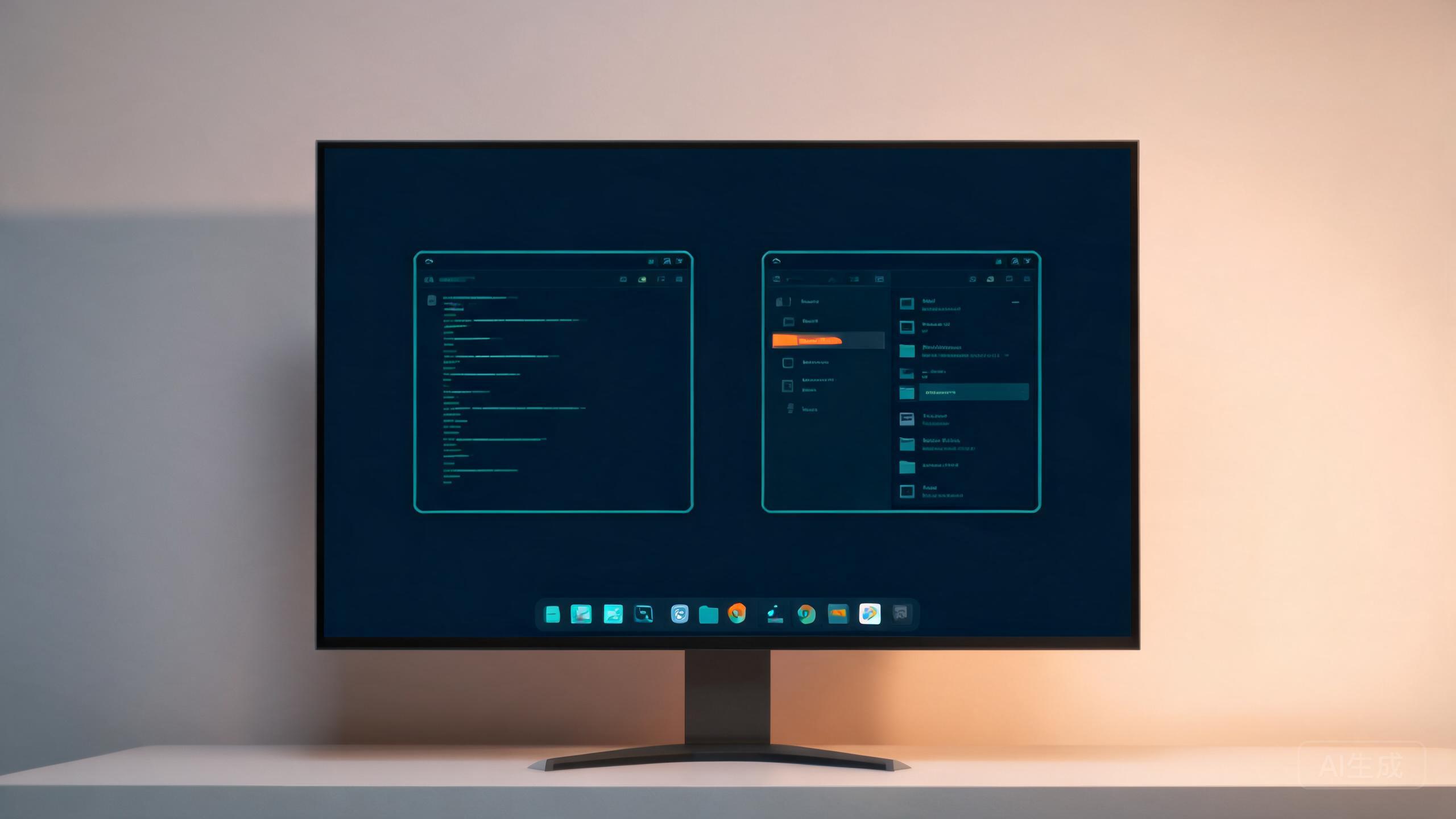 COSMIC 1.9 桌面环境示意 COSMIC 1.9 桌面环境示意
