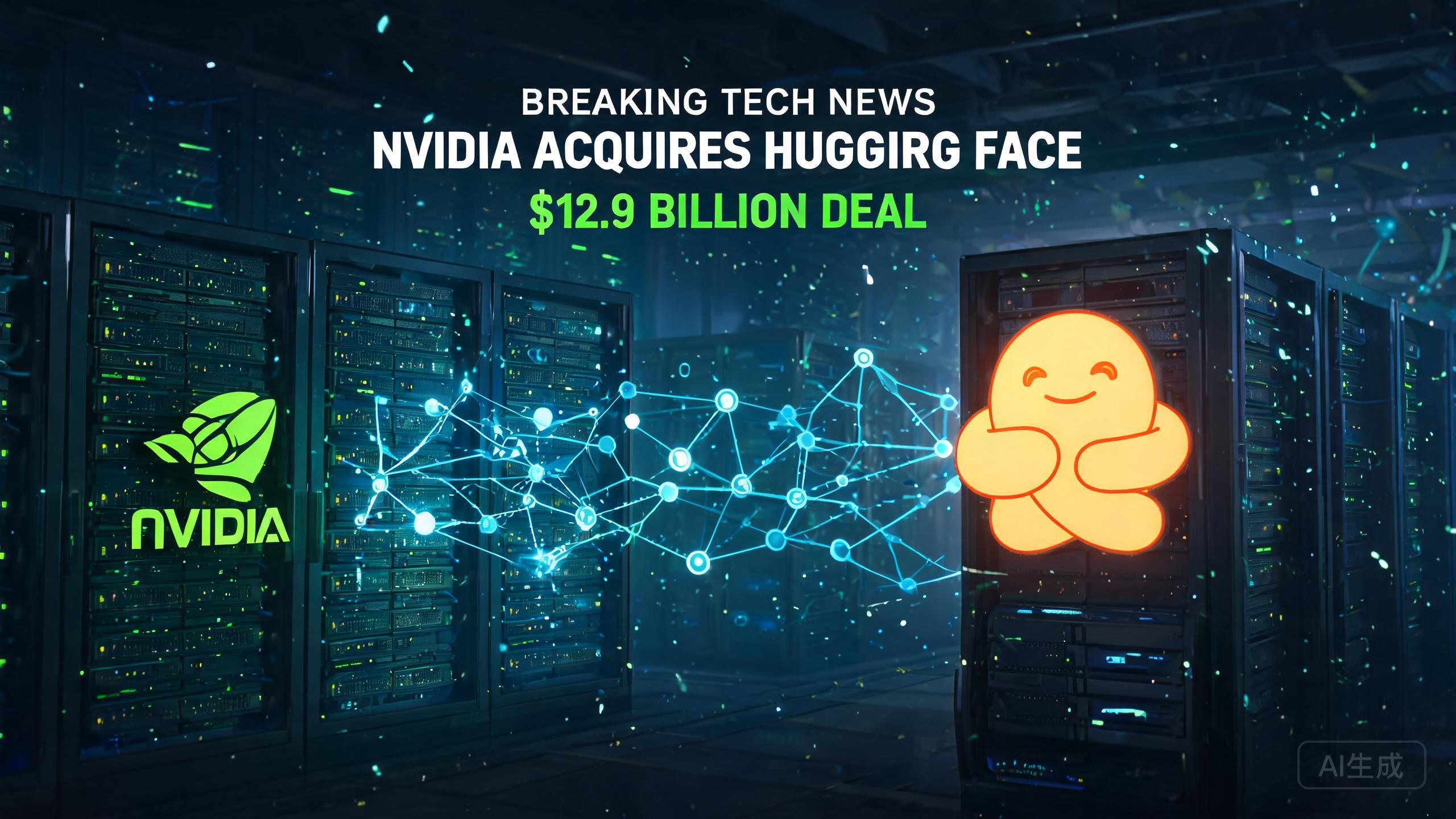 英伟达与Hugging Face达成收购协议 英伟达与Hugging Face达成收购协议