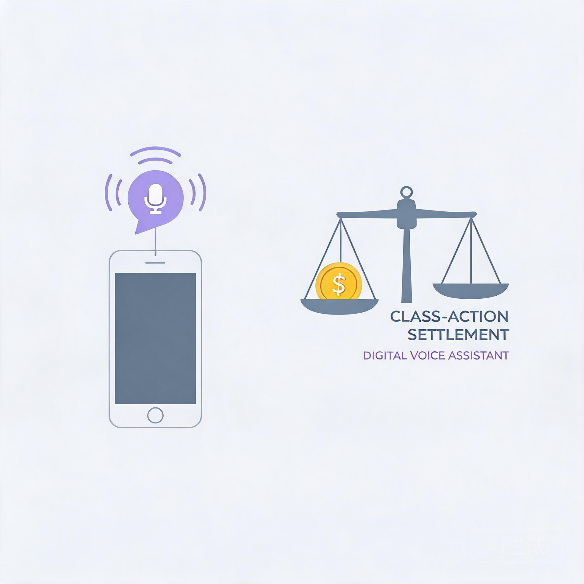 Siri 语音助手集体诉讼和解示意 Siri 语音助手集体诉讼和解示意