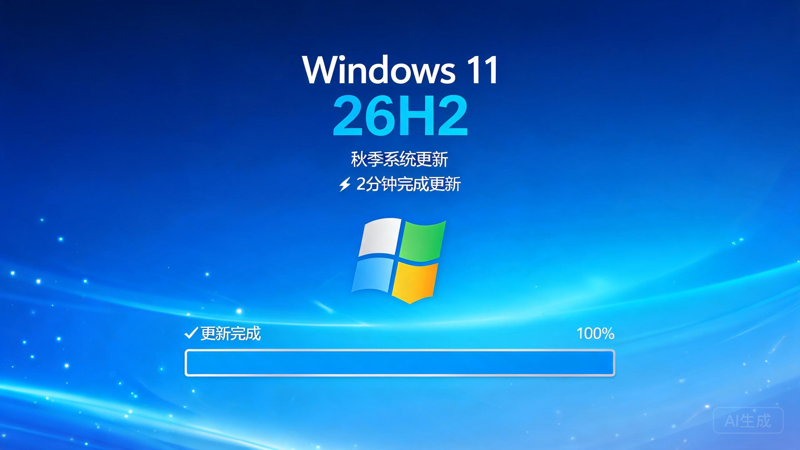Windows 11 26H2 更新概念图