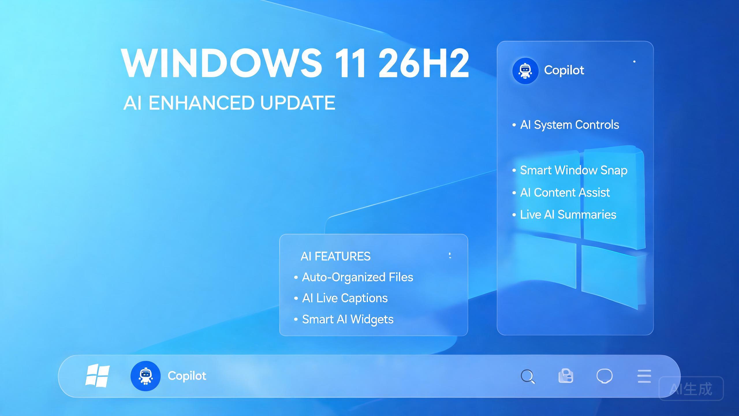 Windows 11 26H2更新概念图 Windows 11 26H2更新概念图