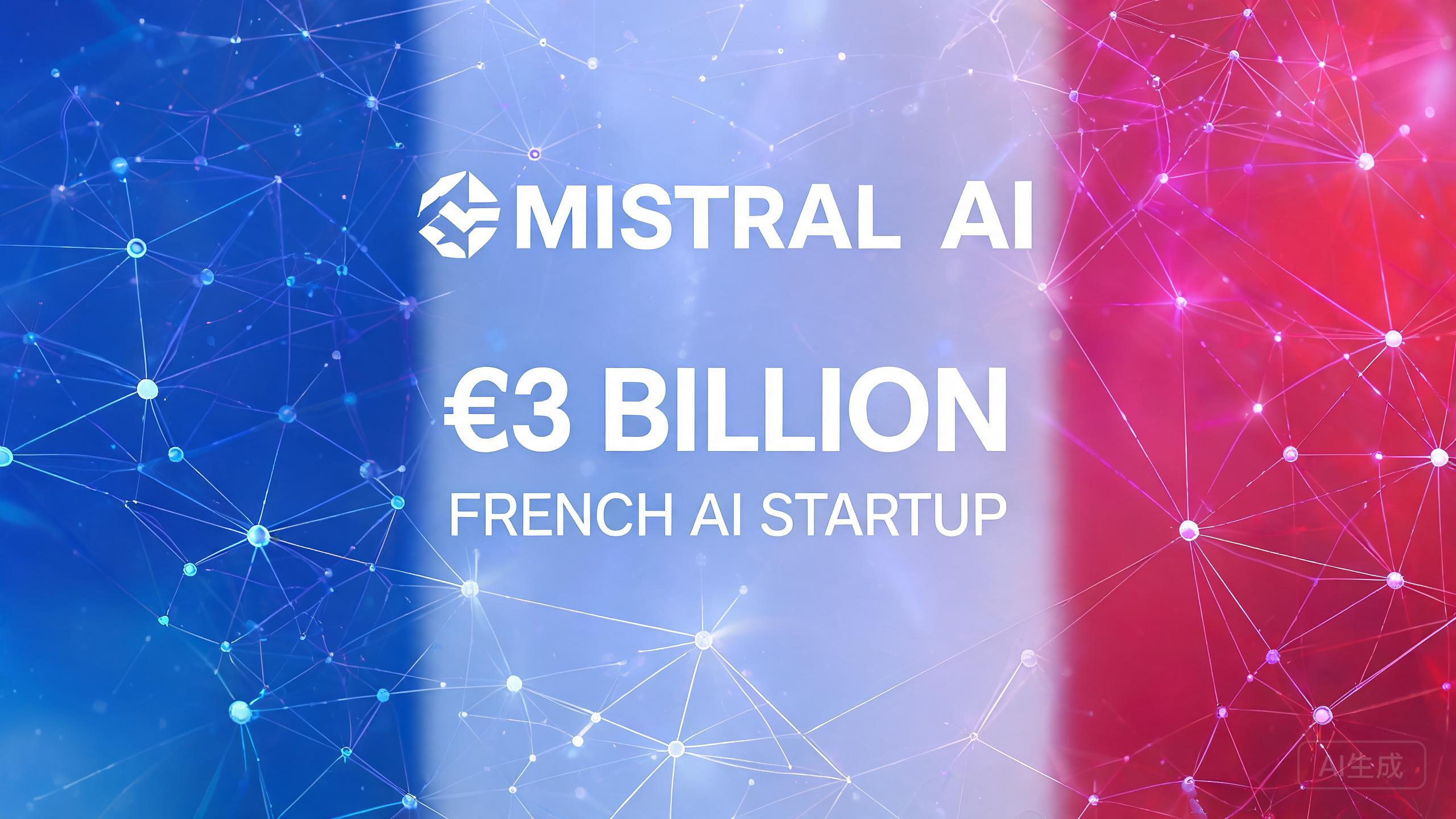 Mistral AI 融资新闻配图 Mistral AI 融资新闻配图