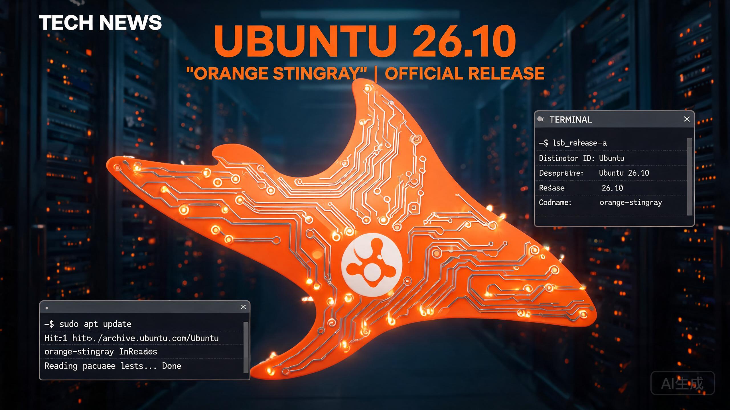 Ubuntu 26.10 Stonking Stingray Ubuntu 26.10 Stonking Stingray