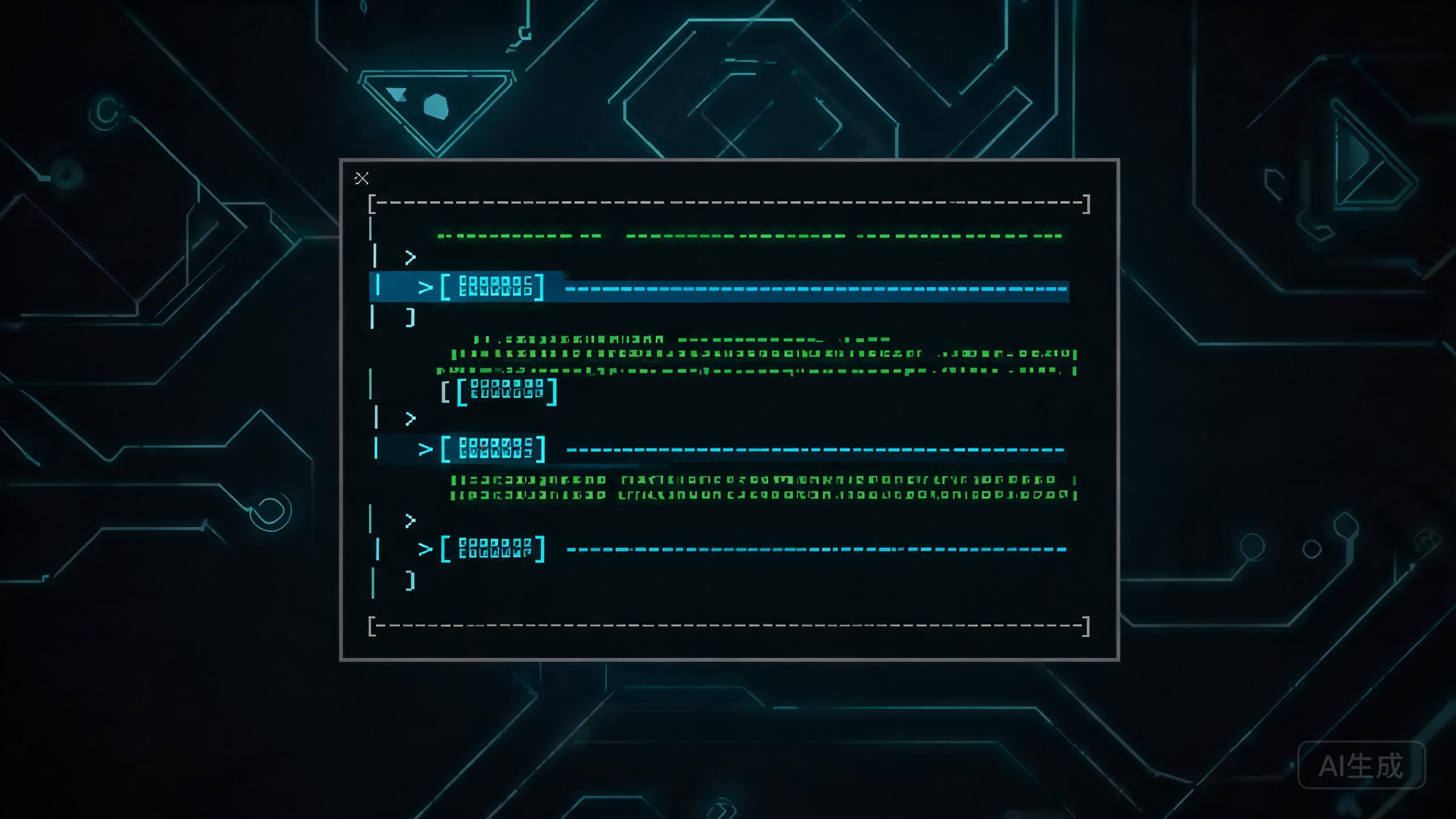 Arch Linux 安装器界面示意图 Arch Linux 安装器界面示意图