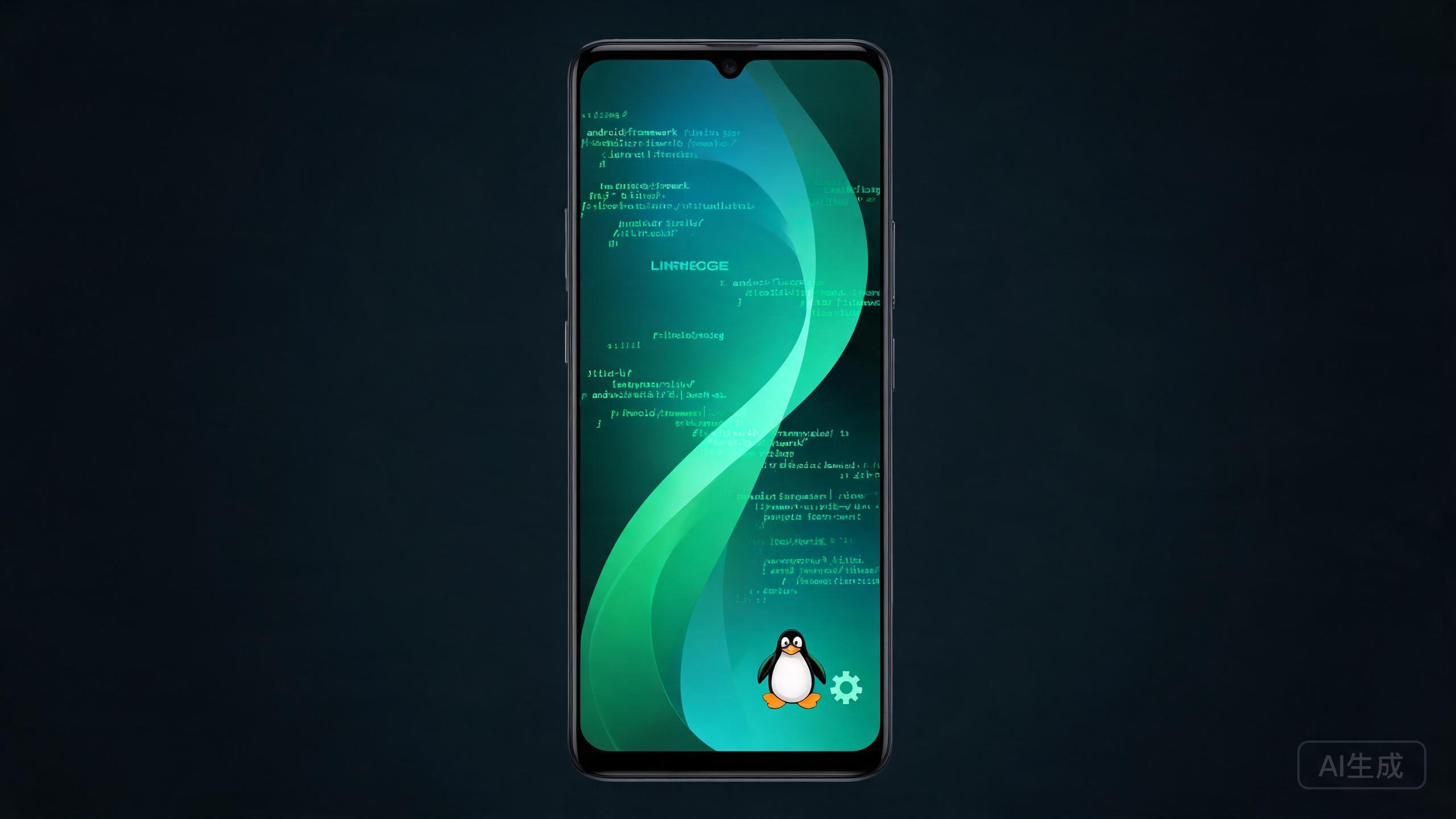 LineageOS 24 开源移动系统概念示意 LineageOS 24 开源移动系统概念示意