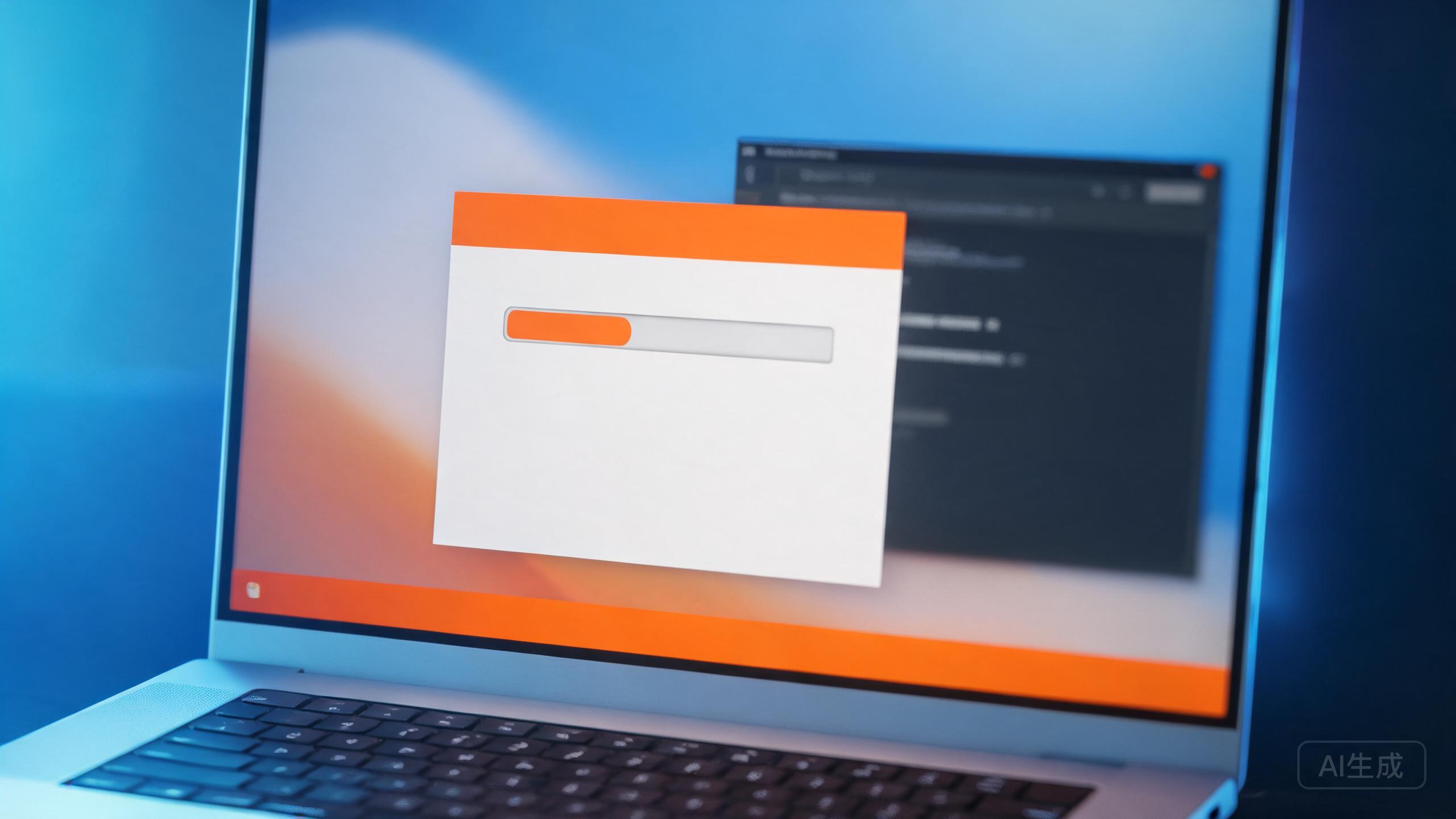 Linux 系统升级进度示意图 Linux 系统升级进度示意图