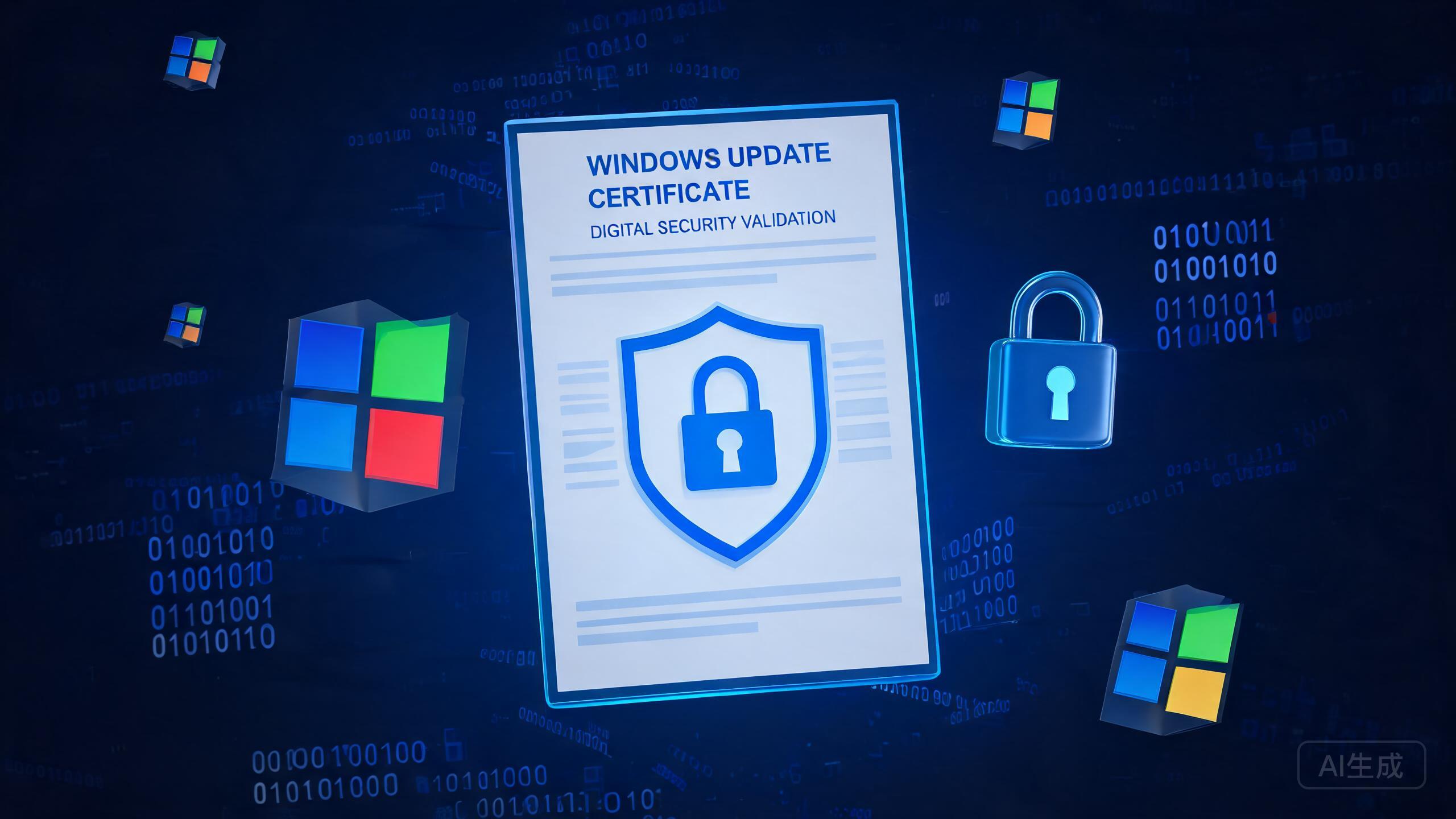 Windows Update 证书轮换 Windows Update 证书轮换