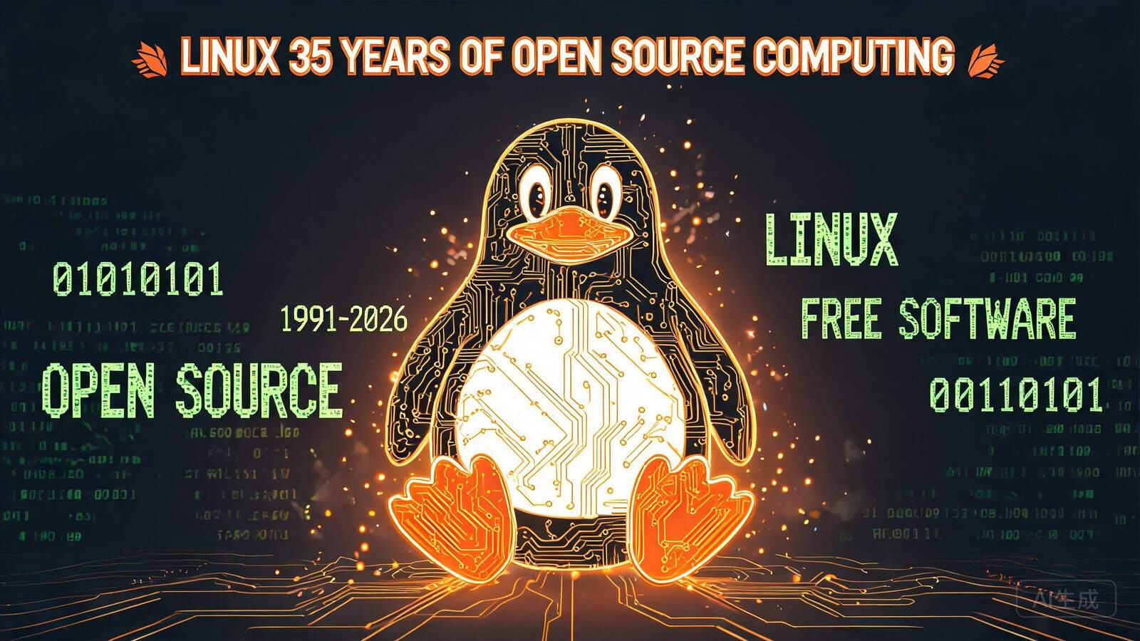 Linux诞生35周年 Linux诞生35周年